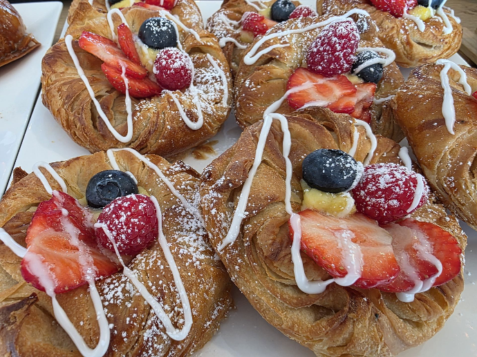 Sourdough Danish Pastries